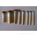 High quality bamboo handle cosmetic brush,available in various color,Oem orders are welcome